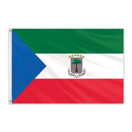 Clearance Equatorial Guinea 4'x6' Nylon Flag